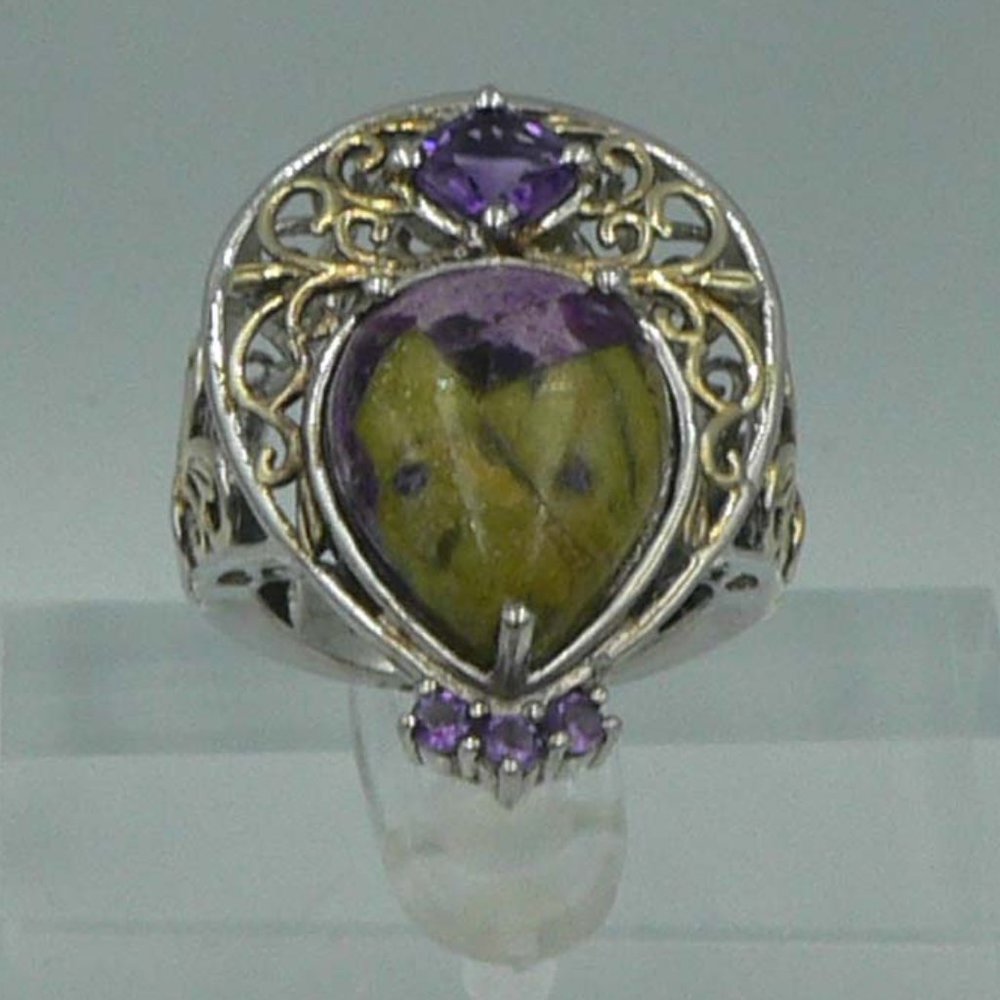 Sz 5 Genuine Tasmanian Stichite Ring NWOT